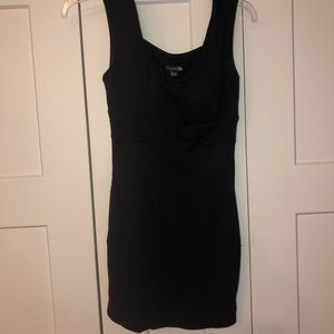 Black cocktail dress